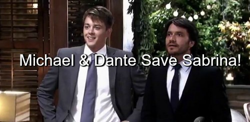 General Hospital (GH) Spoilers: Dante and Michael Team Up to Save Sabrina from Carlos