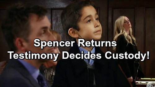 General Hospital Spoilers: Spencer Cassadine Returns to Port Charles - Testifies Against Valentin, Wins Custody For Lulu?