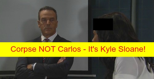 General Hospital (GH) Spoilers: Not Carlos Rivera’s Corpse Found Floating in Port Charles Harbor - It's Kyle Sloane!