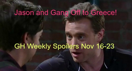 General Hospital (GH) Spoilers: Jason and Gang Adventure to Cassadine Island - Sonny and Morgan Vie to Murder Ava