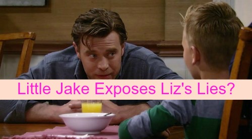 General Hospital (GH) Spoiler: Will Little Jake Expose Liz’s Lies to Jason, Breaks-Up Mom and Dad?