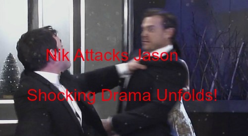 General Hospital (GH) Spoilers: Nik Attacks Jason at Nutcracker Gala - Michael Demands Baby Truth - Patrick Assaults Jerry