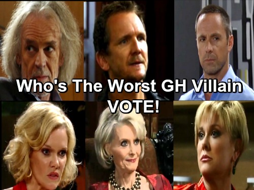 General Hospital Spoilers: Port Charles Worst Villains - Who Is Your Favorite GH Deadly Criminal