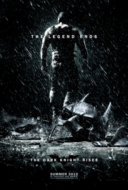 A New 'The Dark Knight Rises' Poster Depicts A Crushed Batman Mask (photo)!