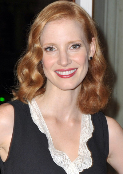 Jessica Chastain Receives A Standing Ovation For Her Oscar Nomination