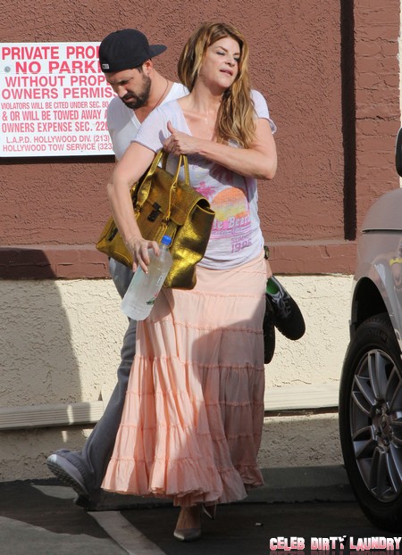 Kirstie Alley And Maksim Chmerkovskiy Leave DWTS Practice Celeb Dirty Laundry