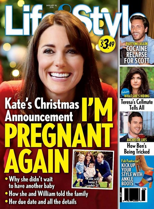 Kate Middleton Pregnant Baby Number Three Pregnancy Announcement