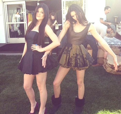 North West Photos NOT SAFE From Kendall and Kylie Jenner's Friends - Teens Banished To Mailbu!