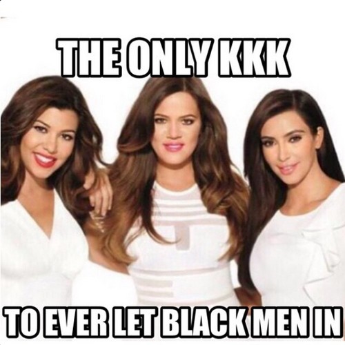 Khloe Kardashian KKK Instagram Klan Joke (PHOTO)