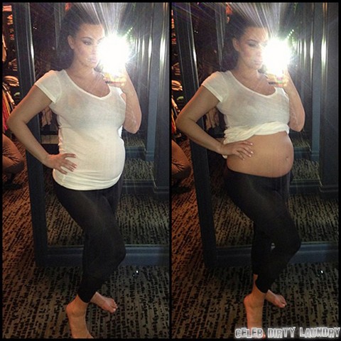 480px x 480px - Kim Kardashian NUDE Photo of Naked Baby Bump - She's Pregnant For Real  (Photos) | Celeb Dirty Laundry