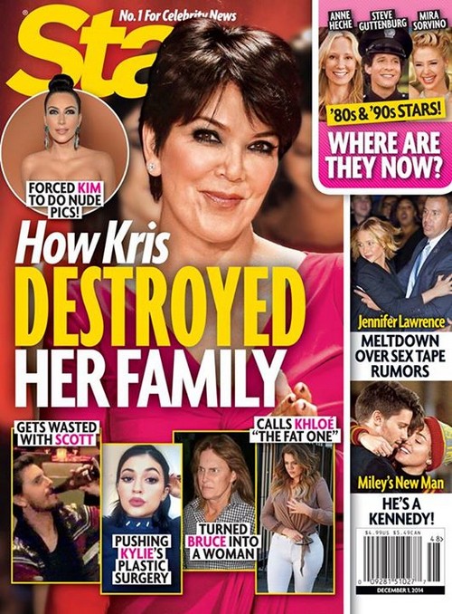 Kris Jenner Drove Bruce Jenner To Sex Change: How She Destroyed Her Family (PHOTO)