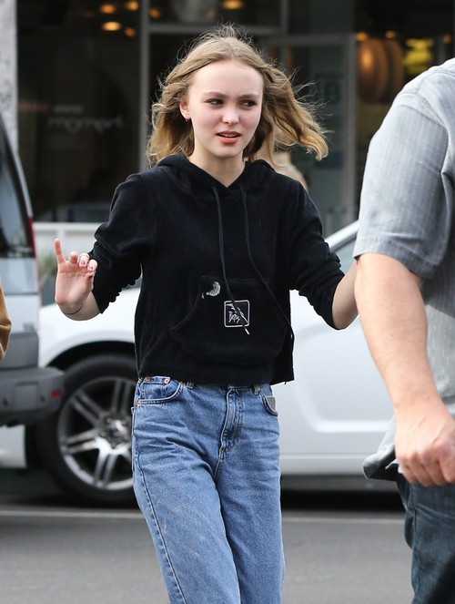 Exclusive... Lily-Rose Depp Spends The Day In Beverly Hills | Celeb ...