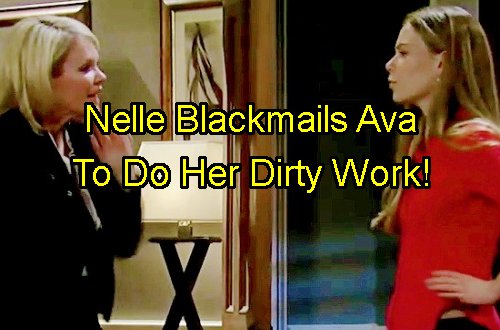 General Hospital Spoilers: Nelle Uses Ava To Destroy Carly - Blackmails Mobster Over Morgan Meds