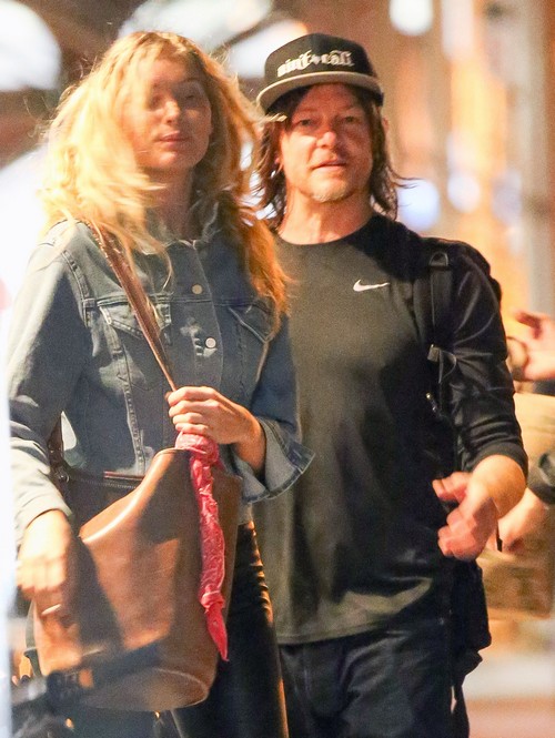 Exclusive... Norman Reedus Out With Mystery Woman In NYC | Celeb Dirty