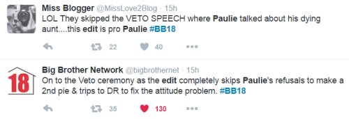 Big Brother 18 Spoilers: CBS Rigging BB18 in Case Paulie Has Round Trip Ticket - Shocking Edit to Influence Care Package Vote