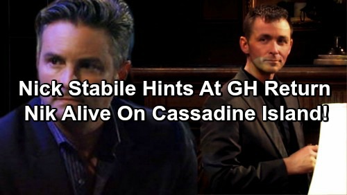 General Hospital Spoilers: Nick Stabile Hints at GH Return – Nikolas Found Alive During Cassadine Island Adventure?