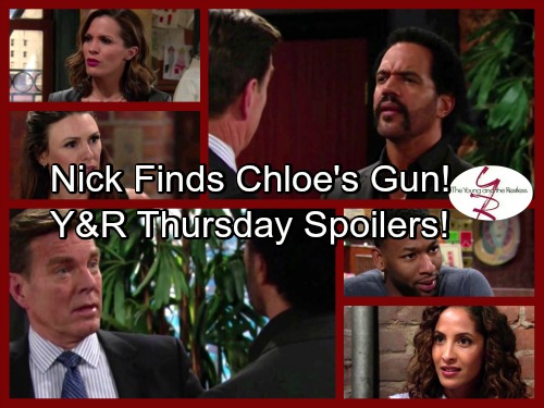 The Young and the Restless Spoilers: Nick Tracks Chloe, Finds Tranquilizer Gun – Juliet Stuns Cane – Jack and Ashley Clash