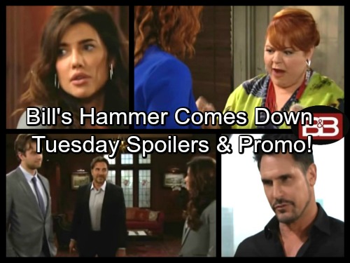 The Bold and the Beautiful Spoilers: Bill Plans Final Blow of Spectra Takedown – Sally and Thomas Get Tough Love from Families