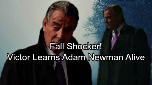 The Young and the Restless Spoilers: Fall Shocker - Victor Learns Adam Newman Is Alive