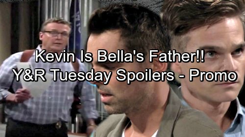 The Young and the Restless Spoilers: Bella’s Father Revealed, Kevin's The Daddy, Billy's Upset - Sharon Warns Tessa About Victor