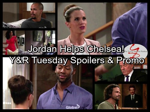 The Young and the Restless Spoilers: Chelsea Asks Jordan For Sneaky Help – Scott and Victor Shock Abby – Hilary Attacks Devon