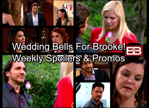 The Bold and the Beautiful Spoilers: Week of May 15 – Wedding Bells, Tough Breaks and Heated Confrontations