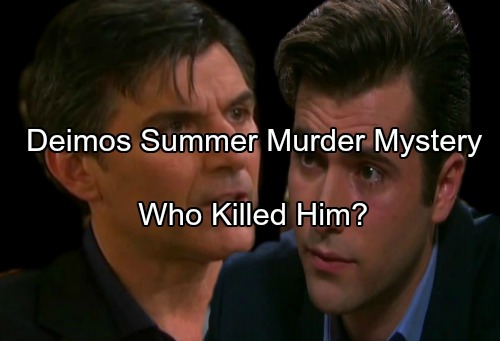 Days of Our Lives Spoilers: Vengeful Deimos Faces Grim DOOL Exit – Shocking Suspects Emerge in Summer Murder Mystery