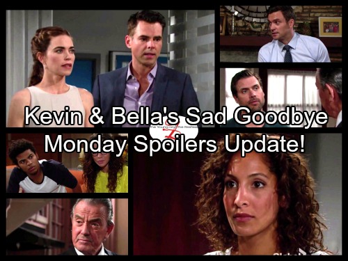 The Young and the Restless Spoilers: Monday, July 10 Updates - Kevin and Bella's Heartbreaking Goodbye – Victoria Panics