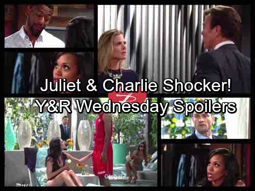 The Young and the Restless Spoilers: Wednesday, July 26 - Charlie Encounters Juliet - Jack Doing Phyllis Dirty Work