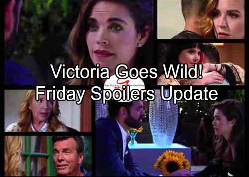 The Young and the Restless Spoilers: Friday, August 3 - Mariah and Tessa Keep Kiss Secret – Victoria’s Hot Hookup