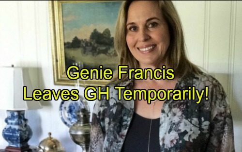 General Hospital Spoilers: Genie Francis Exits GH Temporarily – Laura Leaves Port Charles