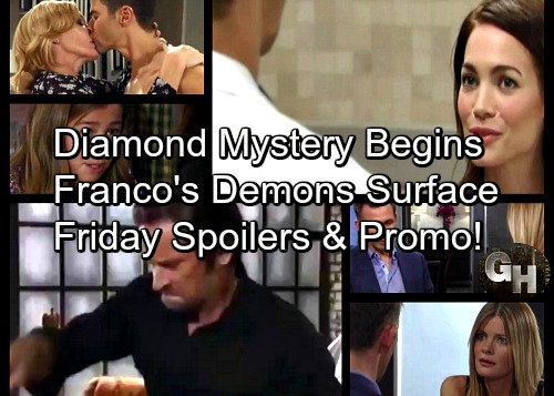 General Hospital Spoilers: Friday, August 18 – Nina Gets Bossy – Emma's Mystery Diamond – Franco's Demons Surface