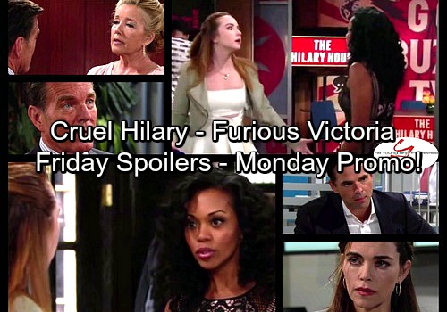 The Young and the Restless Spoilers: Friday, September 1 Updates - Victoria Unleashes Her Wrath – Hilary Preys On Mariah