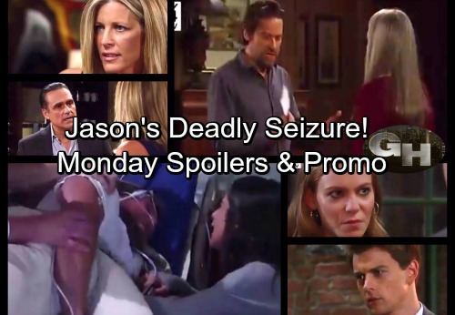 General Hospital Spoilers: Monday, September 25 – Jason Has Deadly Seizure – Franco Demands Twin Answers - Ava's Final Warning