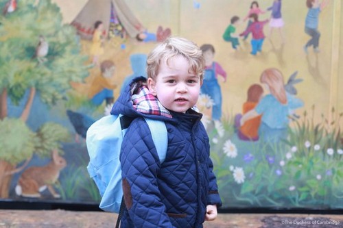 Kate Middleton Shares Prince George Photos: First Day Of Preschool For Royal Heir