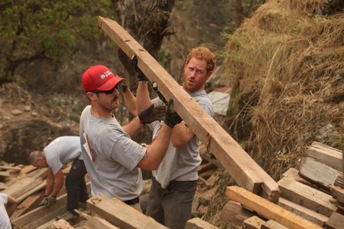 Prince Harry Puts Kate Middleton and Prince William To Shame During Nepal Earthquake Relief Work