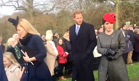 Kate Middleton Jealous Princess Eugenie Deemed Most Fashionable Royal – Svelte Figure Admired At Royals Christmas Service