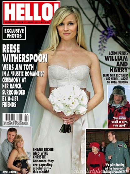 Reese Witherspoon's Wedding Photos