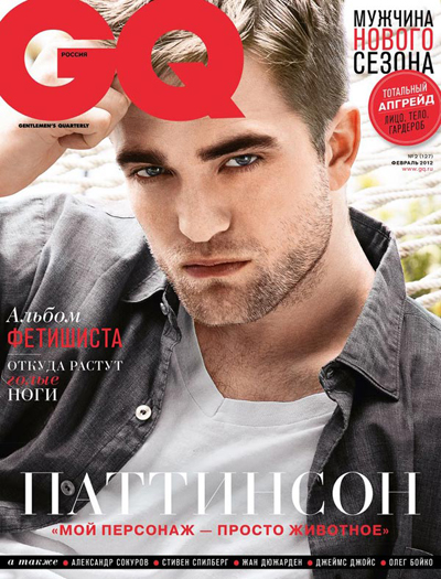 Robert Pattinson Is Drool-Worthy On The Cover Of Russian GQ