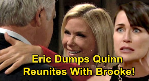 The Bold And The Beautiful Spoilers: Eric Reunites With Brooke - Quinn ...