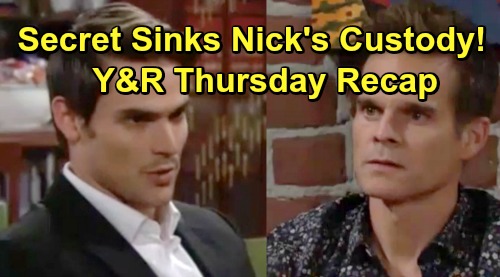 The Young And The Restless Spoilers Thursday June 27 Recap Billy And Esther See A Ghost Secret Ruins Nick S Custody Case Celeb Dirty Laundry