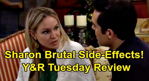 The Young And The Restless Spoilers Tuesday March 3 Review Sharon S Brutal Chemo Side Effects Mariah Denies Cheating Tessa Disgusted Celeb Dirty Laundry