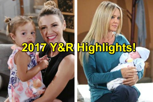 The Young and the Restless Spoilers: 2017 Highlights - Chloe Reveals Bella's Paternity Secret - A Baby and a Father For Sharon?