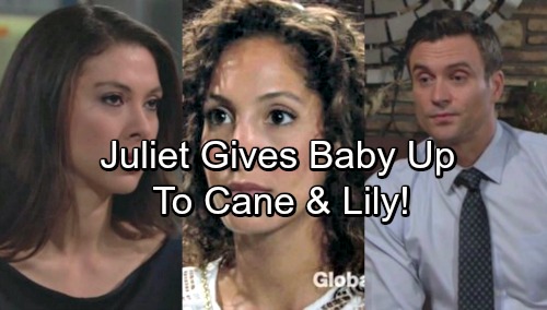 The Young and the Restless Spoilers: Juliet Gives Baby To Cane and Lily – Lane Restored When Laur Allen Exits Y&R