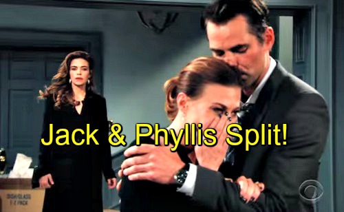 The Young and the Restless (Y&R) Spoilers: Victoria Triggers Jack and Phyllis Split – Billy Mends Phyllis' Broken Heart