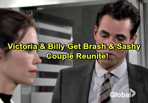 The Young and the Restless Spoilers: Vickie and Billy Get Brash and Sassy While Cane's Away – Couple Back Together?