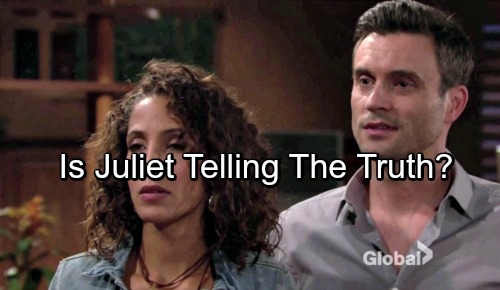 The Young and the Restless Spoilers: Cane Looks Guilty - But Juliet Is Running A Deep Scam, Not Telling the Truth