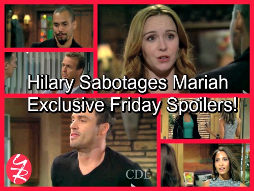 The Young and the Restless Spoilers: Mariah Takes Over GC Buzz Host, Hilary Sabotages Debut – Dylan’s Frame of Mind Worries Paul