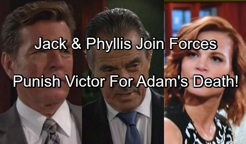 The Young and the Restless Spoilers: Jack Learns Victor's Link To Adam's Death – Joins Phyllis To Destroy The Moustache