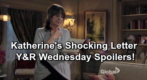 The Young and the Restless Spoilers: Victor Sends Kevin for Scott’s Rescue Mission – Jill Gets Mystery Letter From Katherine